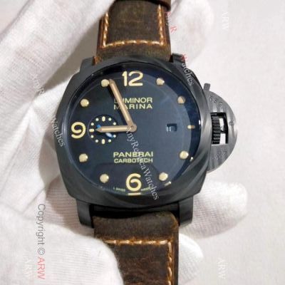 AAA Copy Panerai Luminor Marina 44mm Watches Carbotech Case - PAM661